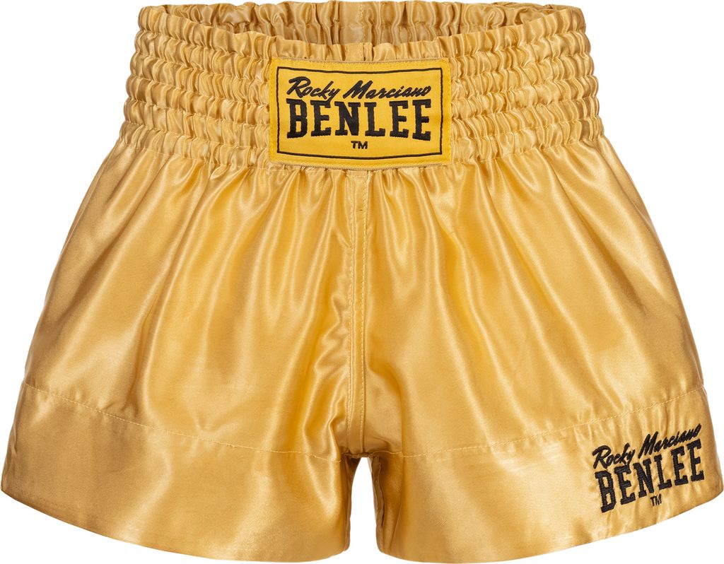BENLEE Rocky Marciano Muay Thai Shorts Uni für Kinder Gold Produktbild 