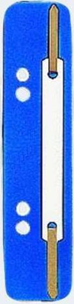 25 Heftstreifen PP blau Leitz 3710