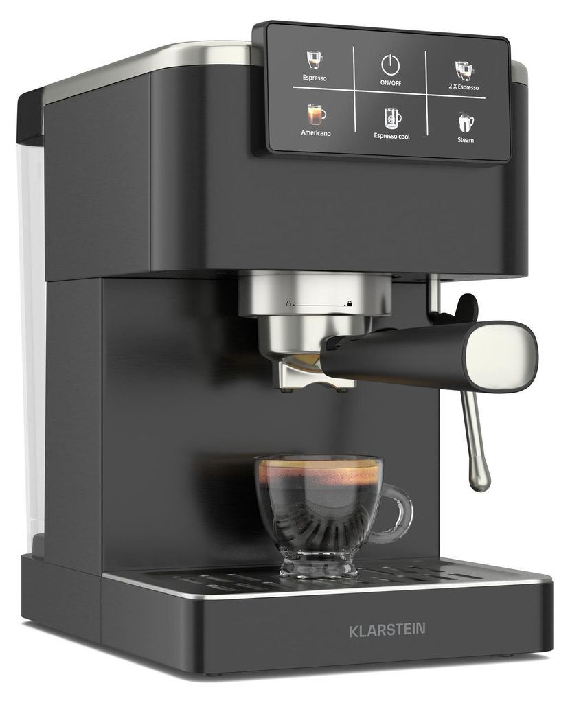 KlarsteinSteelPresso Touch ekspres do kawy kolbowy, ekran Zdjęcie produktu 
