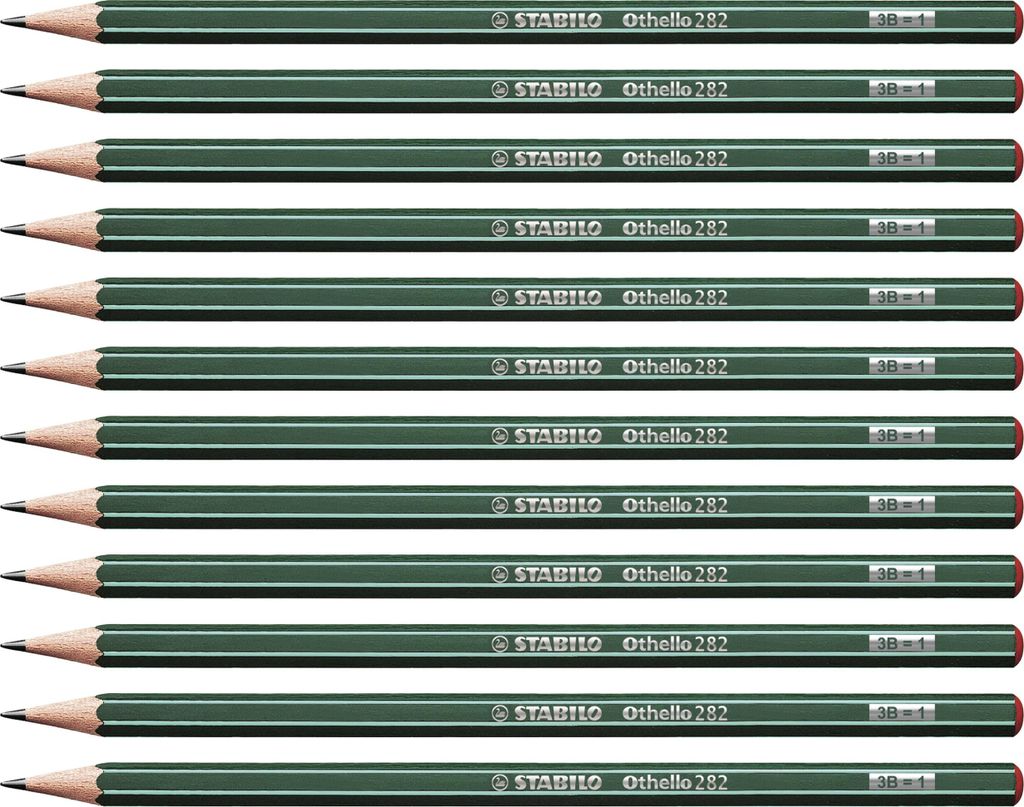 STABILO Bleistift Othello, sechseckig, H„rtegrad: 3B Immagine del prodotto 