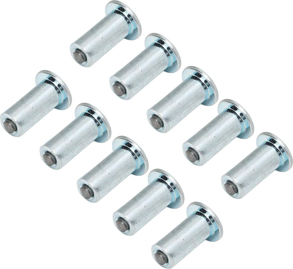 100 Stück Reifenbolzen, starker Anti-Rutsch-Spike für ATV, UTV, Gabelstapler, Geländewagen, Silber, 14 mm