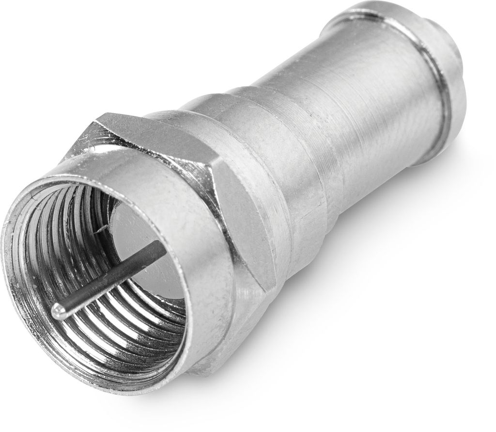 TechniSat Abschlusswiderstand DC-entkoppelt 75 Ohm, silber