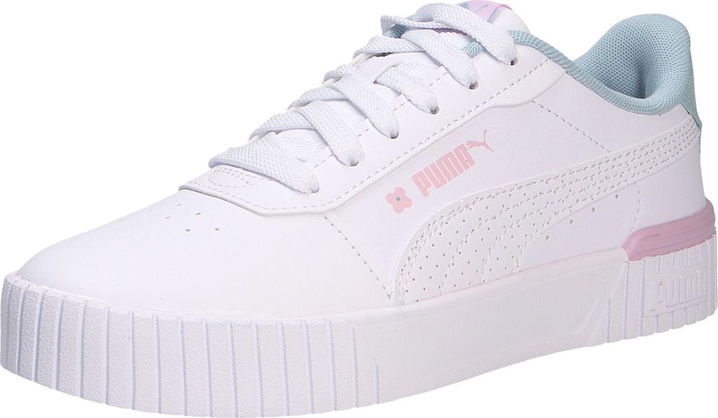 PUMA Damen Sneaker Carina 2.0 Tropical 23557-4.5, 23557-5, 23557-6, 23557-3.5, 23557-5.5 PUM-395574 white/multi 3.5