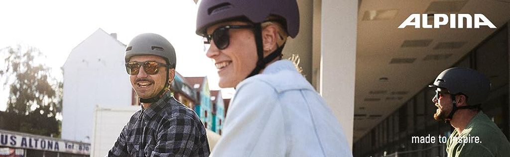 Alpina Paranus Urban Fahrradhelm - Matt Schwarz Größe L 59-61cm