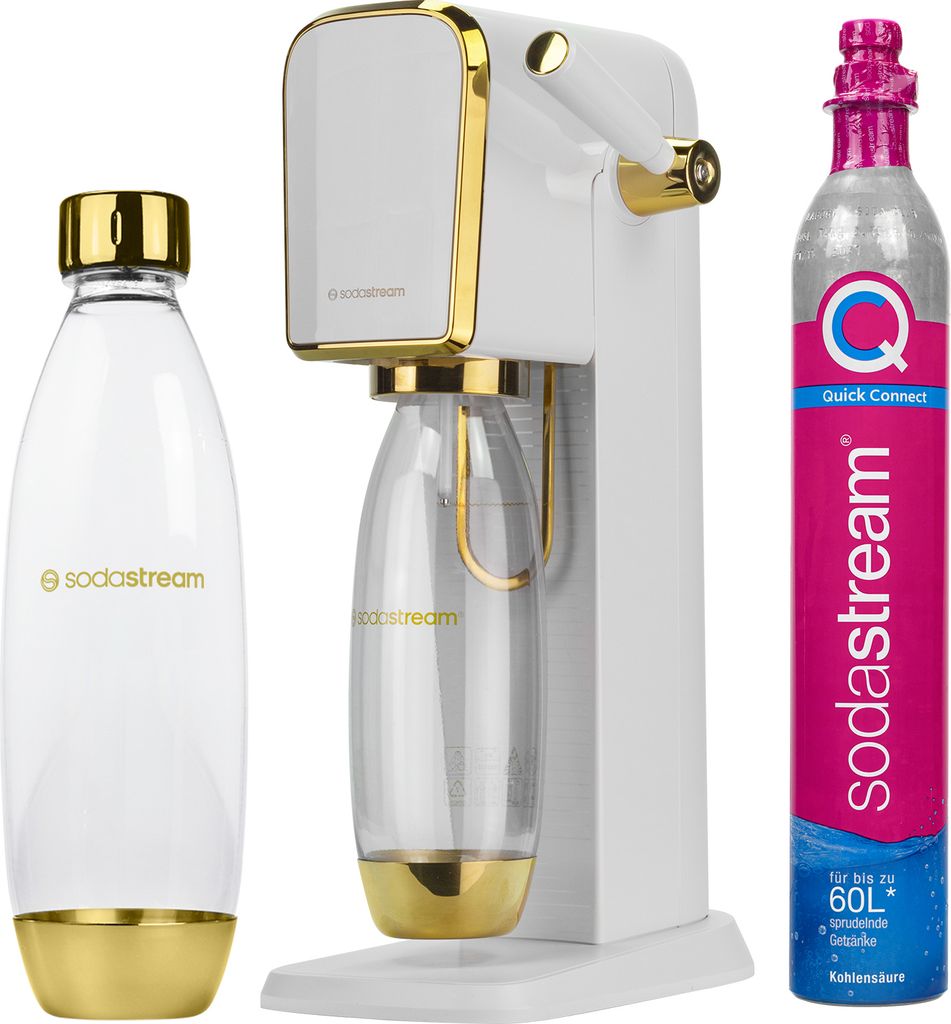 SodaStream 1013511415, Gold, Weiß, 185 mm, 298 mm, 440 mm