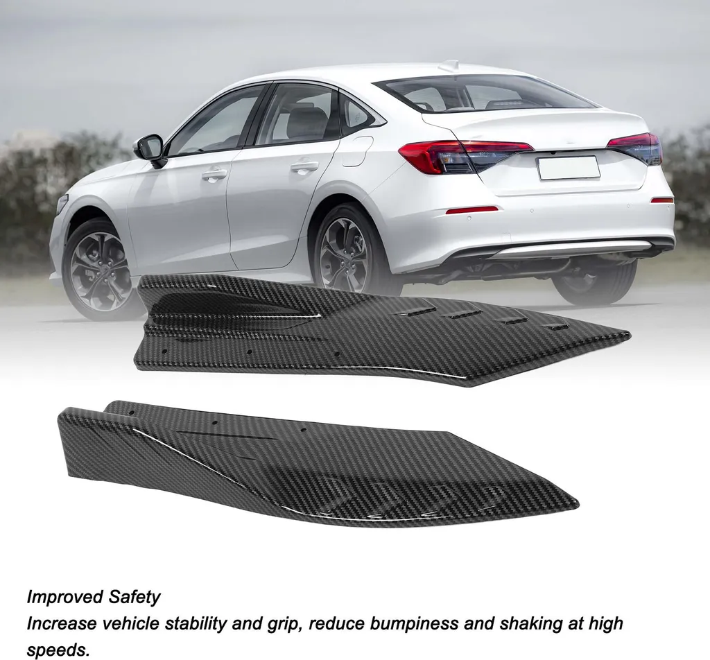 Protection Spoiler Bas de Caisse Benz W117 Diffuseur Arrière Carbone