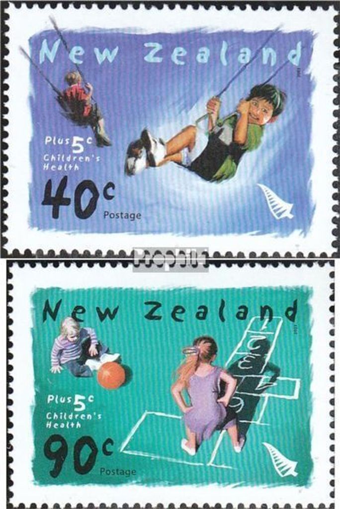 Briefmarken Neuseeland 2003 Mi 2115-2116 (kompl.Ausg.) gestempelt Gesundheit