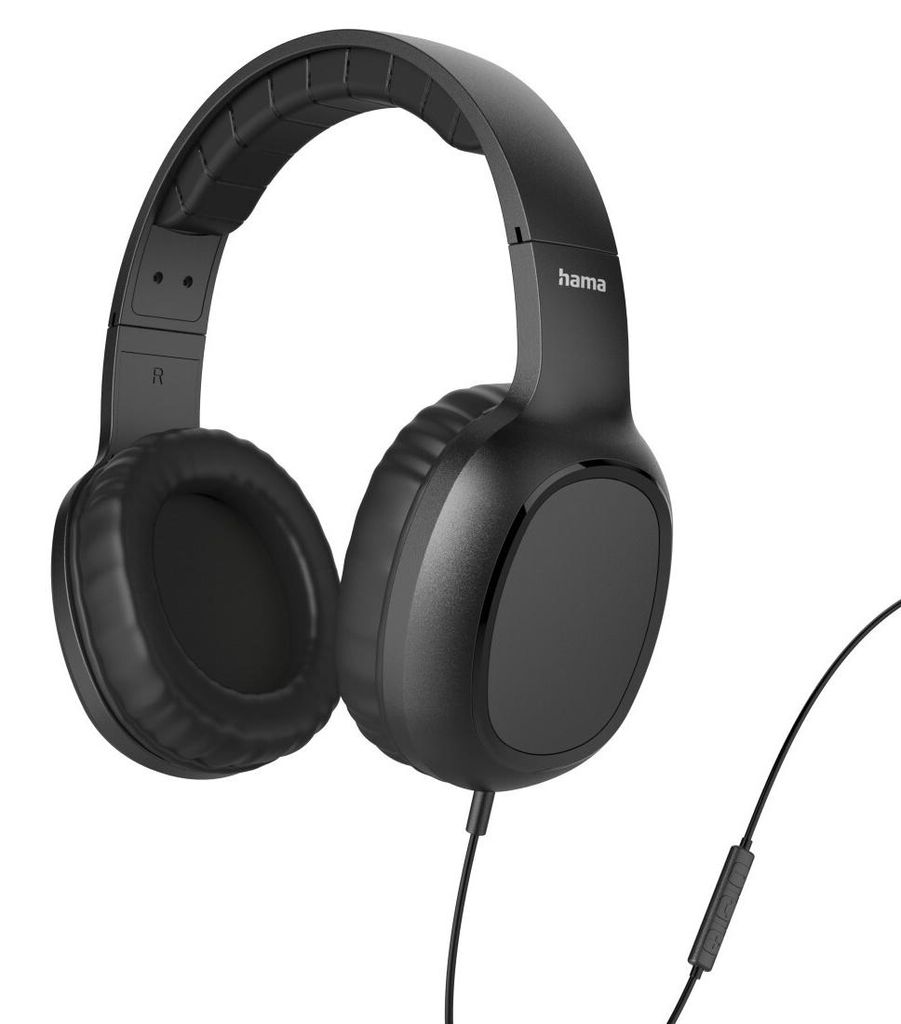 Hama Kopfhörer Fun C, On-Ear USB-C Mikrofon, Schwarz Produktbild 