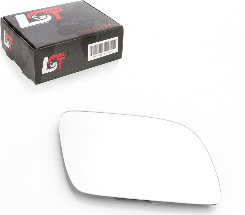 Spiegelglas Außenspiegel zum Kleben konvex rechts für VW Polo 9N 2001-2005