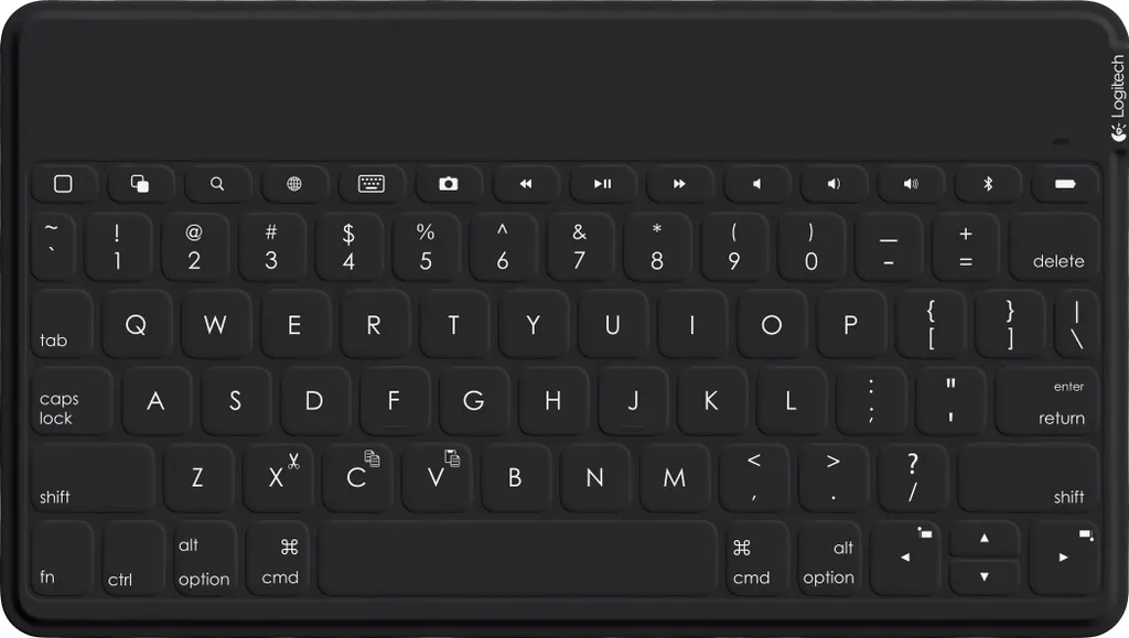 Clavier Mobile Logitech Keys-To-Go pour Télétravail et Voyages Noir