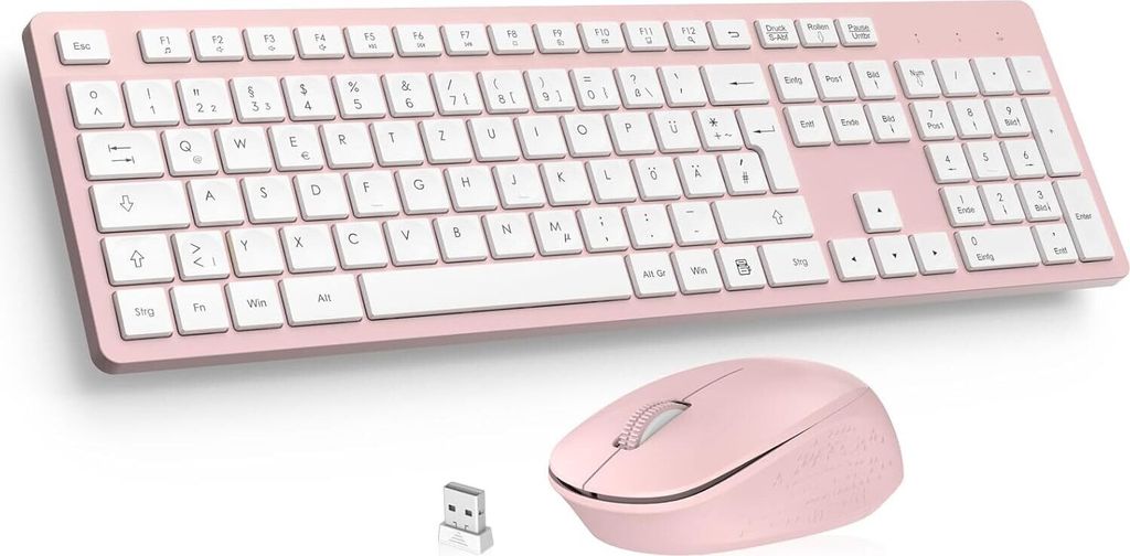 Tastatur Maus Set Kabellose, Tastatur und Maus, QWERTZ Produktbild 