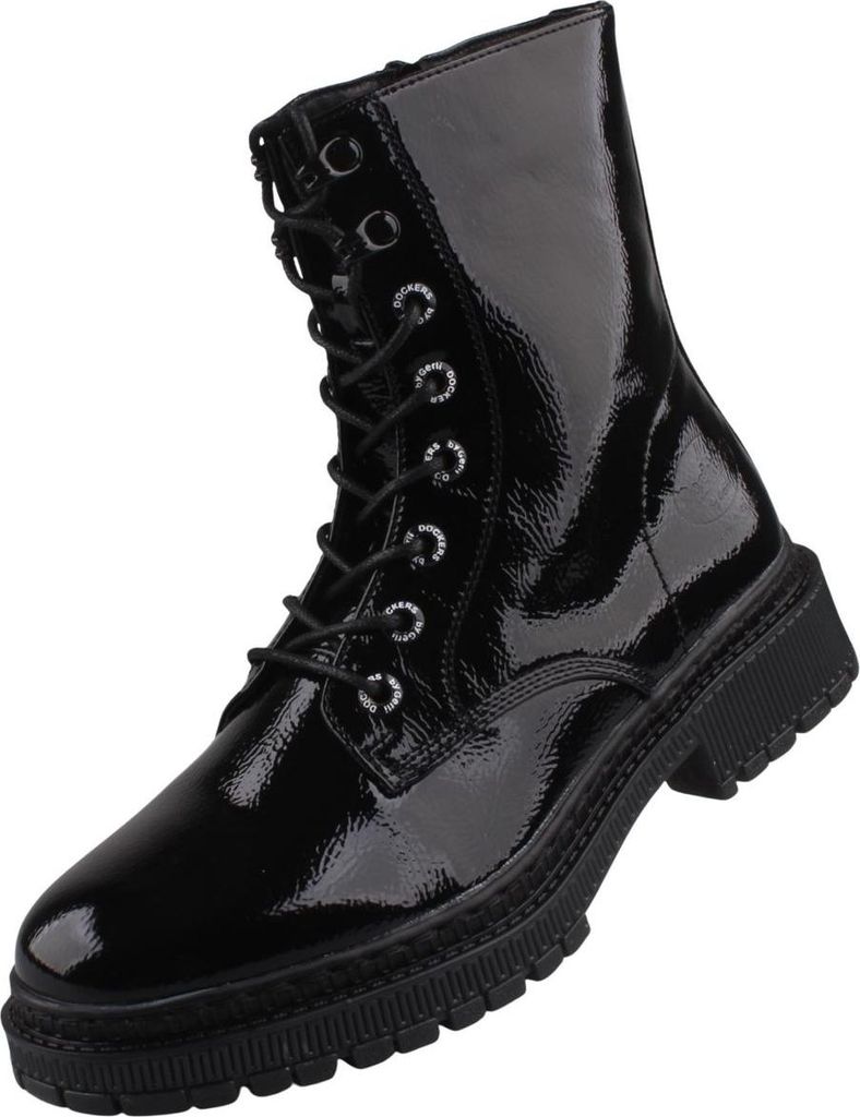 Dockers by Gerli Schnürstiefel schwarz in Gr. 41