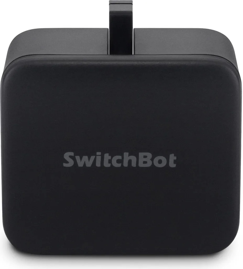 SwitchBot Bot S1B Noir - Interrupteur Connecté Domotique Bluetooth DACH
