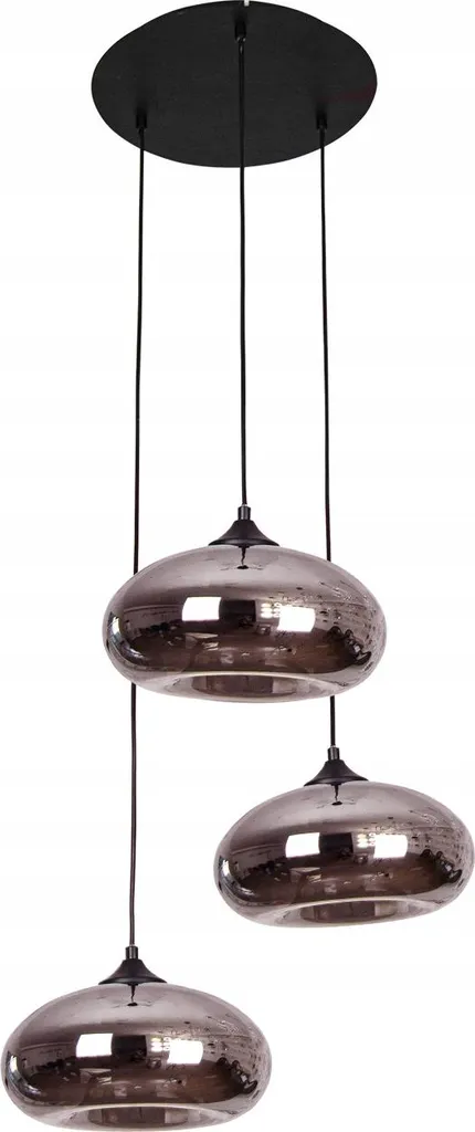Suspension moderne en verre soufflé, éclairage doux pour salle à manger