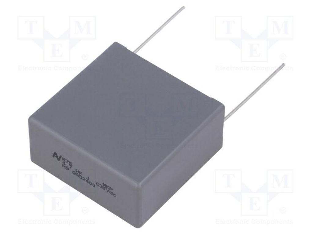 1x Kondensator: 41,5x20x40mm R75PW44704030J kondensatoren Stard ±5% 4,7uF 37,5mm