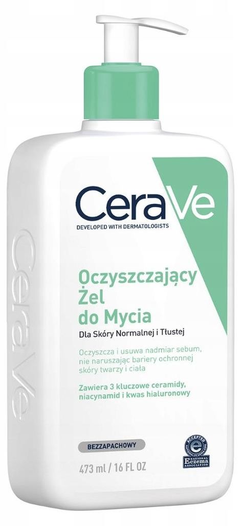 Cerave Oczyszczający żel do mycia 473ml Obrázek produktu 