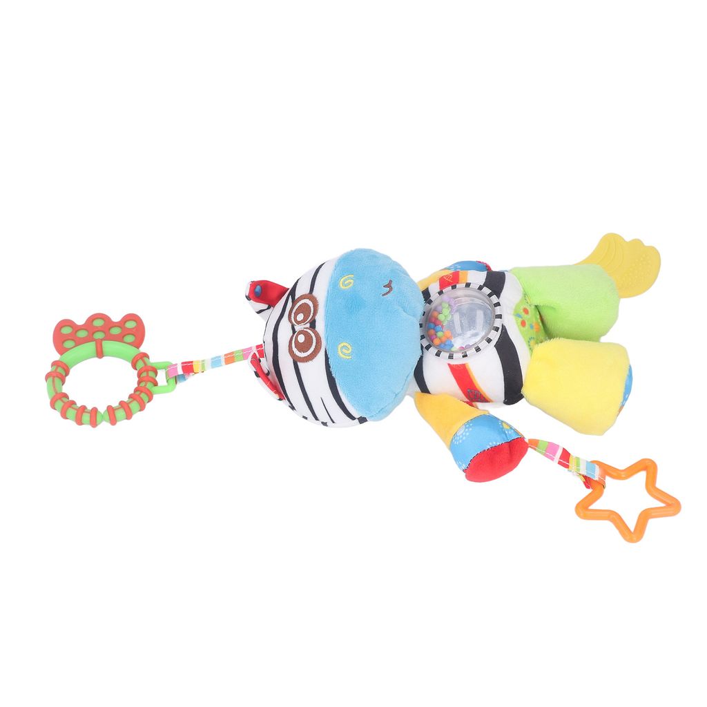 Maximo Greifring Biene - Kuschelige Baby Rassel Mit Plüsch