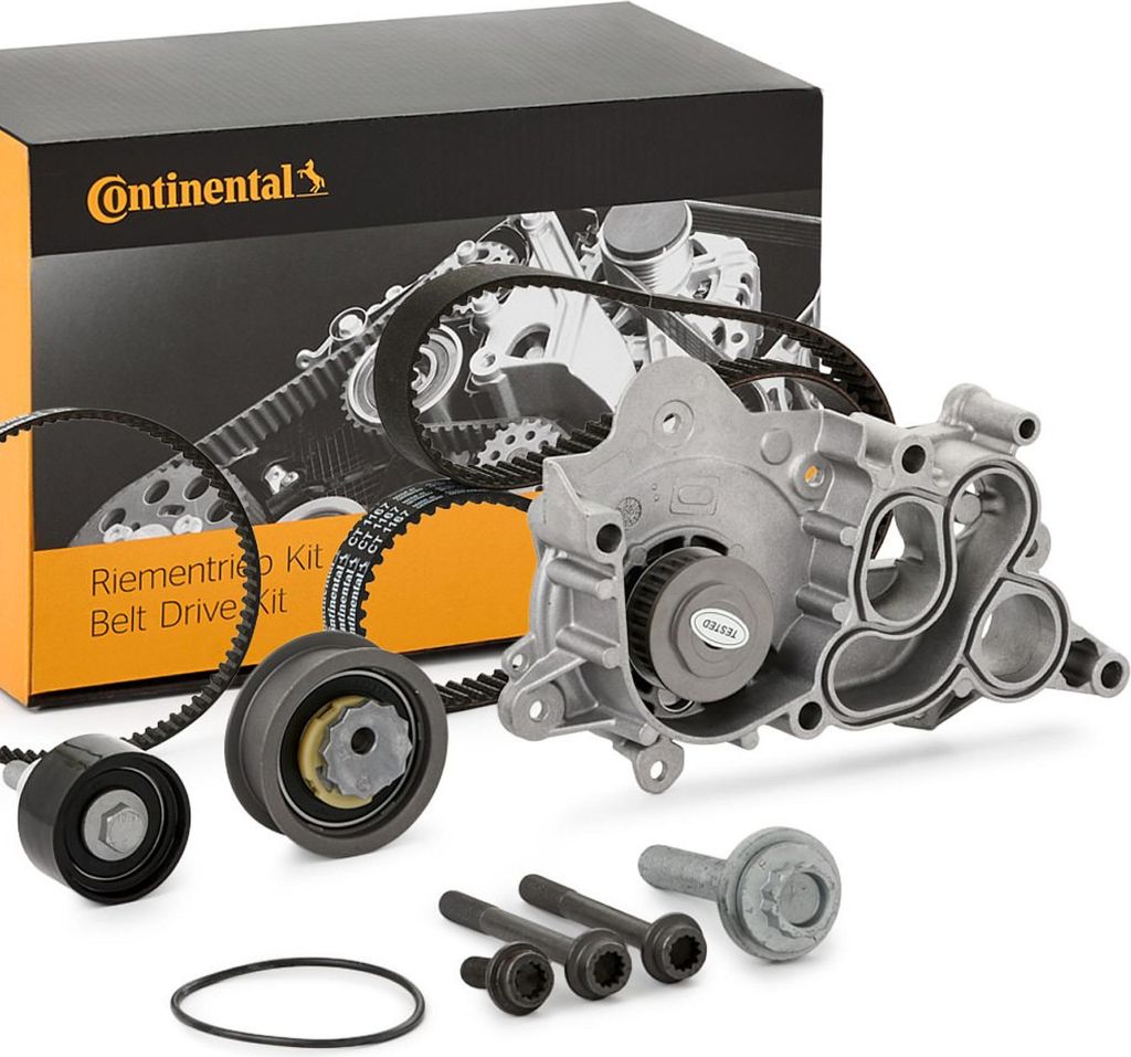 Continental ContiTech CT1167WP1PRO Zahnriemensatz + Wasserpumpe für VW Polo Schrägheck (6R1, 6C1) up! Schrägheck (121, 122, BL1, BL2) POLO (AW1,...