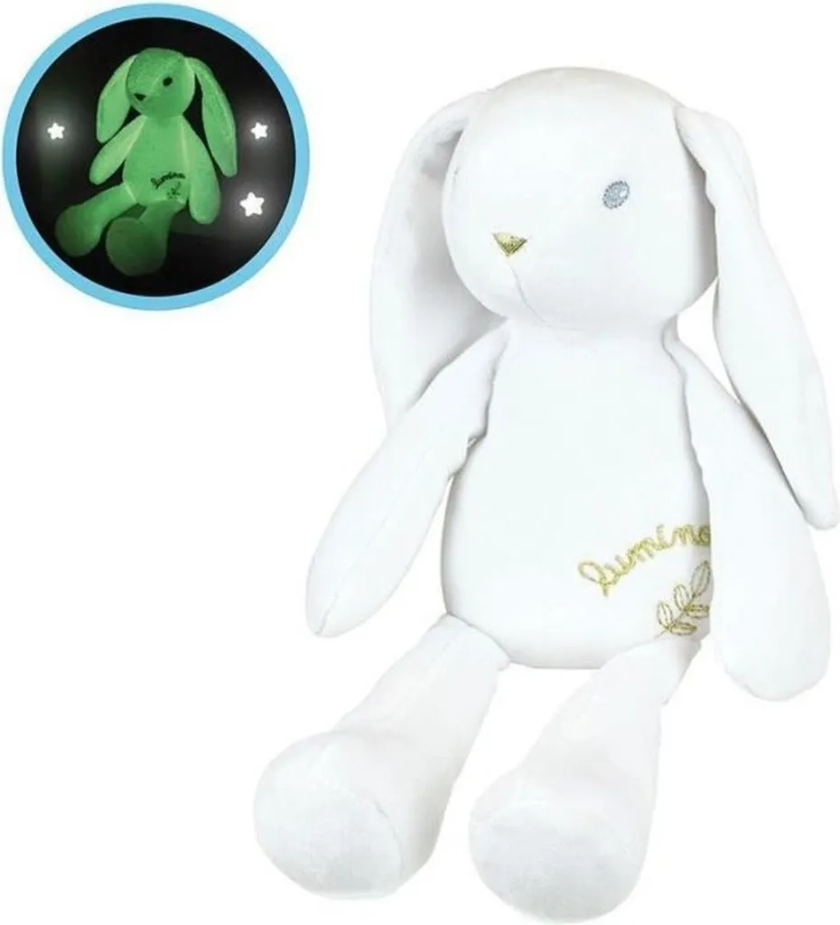 Veilleuse Peluche Liminou Jemini - Doudou Interactif Musical Bleu Ciel