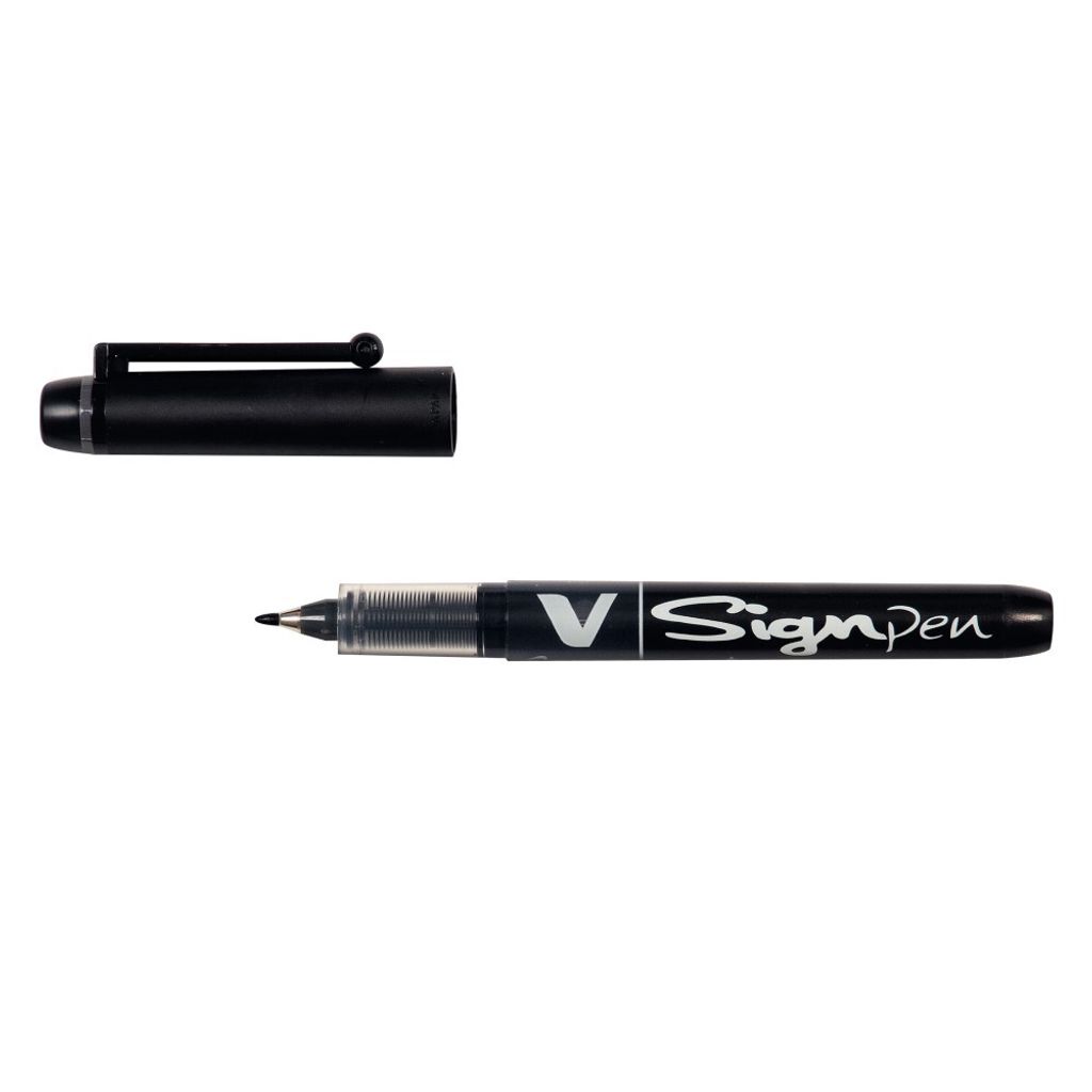 Pilot SW-VSP-B, 1 farba/farieb, Čierna, 0,6 mm, Čierna, Obrázok produktu 