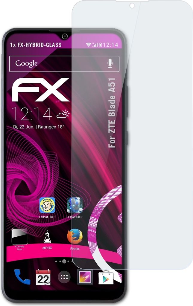 AtFoliX FX Hybrid-Glass Panzerfolie Für Cayin N8ii Produktbild-Vorschau 5