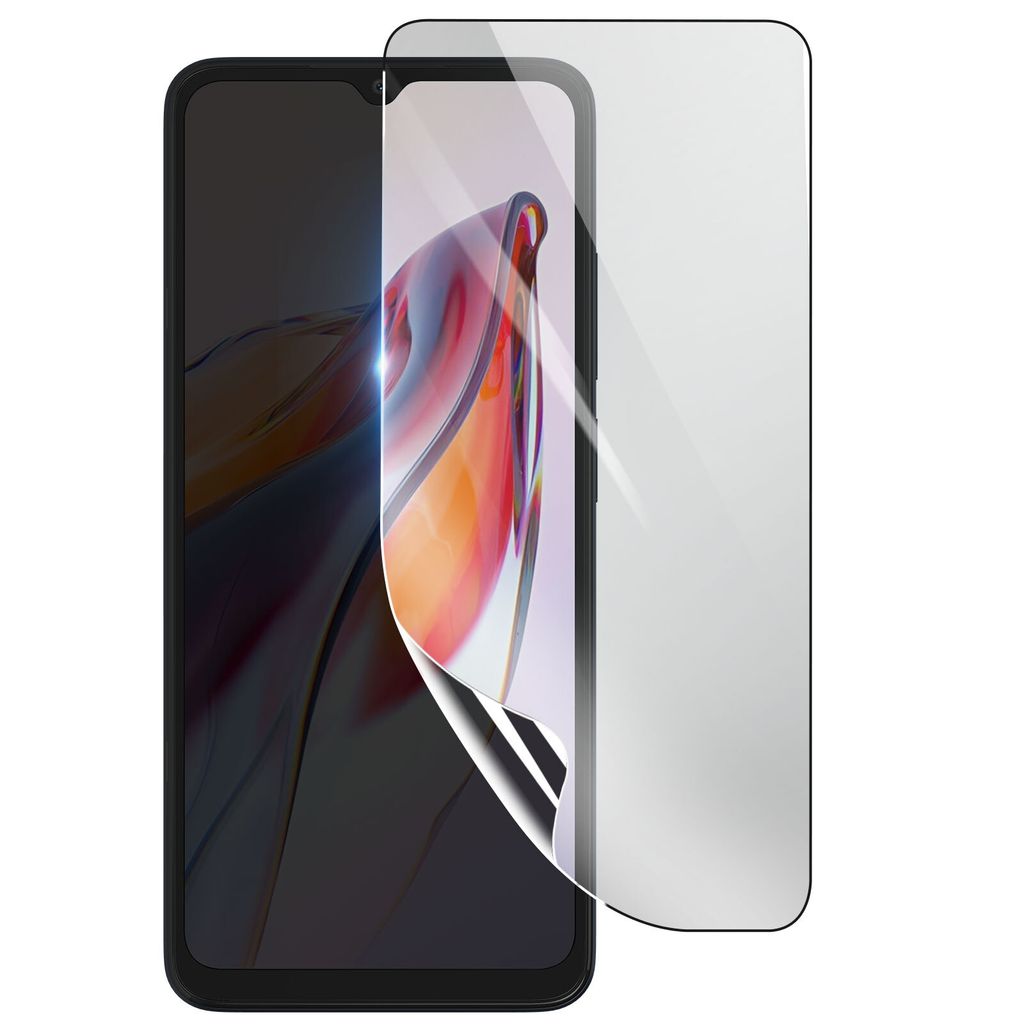 3mk, Stoß- und kratzfester Hydrogel Bildschirmschutz für Xiaomi Redmi 12C, Transparent