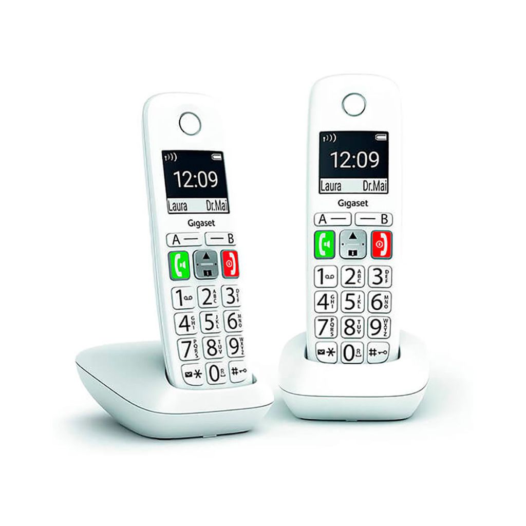 Duo, E290 Gigaset Analoges/DECT-Telefon,