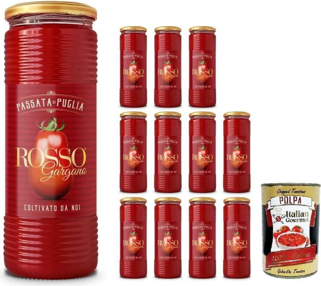 12x Tomatenpüree Di Puglia Rosso Gargano Traditional 12 Produktbild 