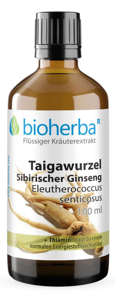 Bioherba Taigawurzel Sibirischer Ginseng Eleutherococcus Produktbild 