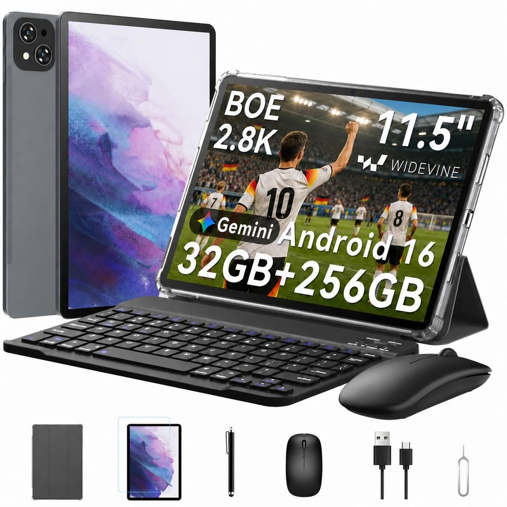 Tableta T12Pro de 2026, pantalla BOE de 11.5", resolución Imagen del producto 