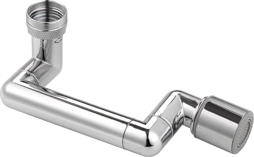 Aufsatzstück für Wasserhahn - drehbare Wasserhahnverlängerung - 1440 Grad drehbare multifunktionale Wasserhahnverlängerung für Wasserhähne - ...