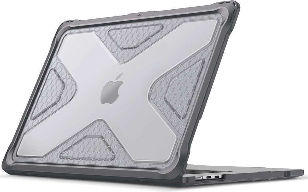Fintie Hülle Kompatibel mit MacBook Air 15 Zoll M5 M4 M3 M2 (2026/2025/2024/2023, A3448/A3241/A3114/A2941), Ganzkörper-Rugged Hybrid Schutzhülle...