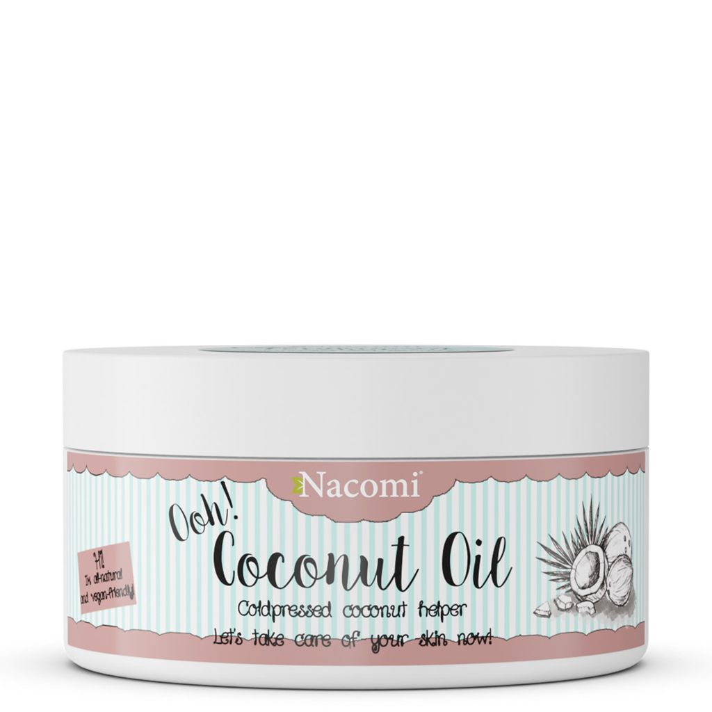 Nacomi Natural Vegan Coldpressed Coconut Oil 100ml