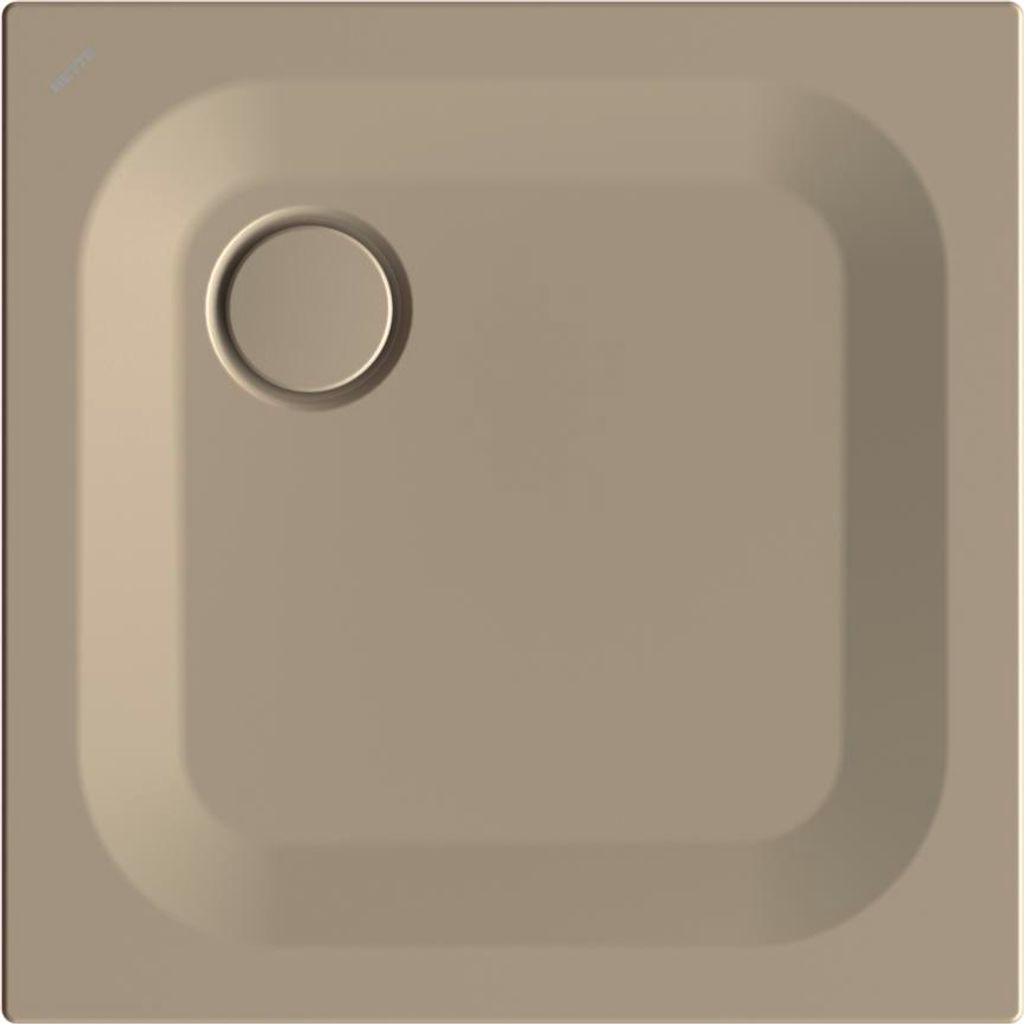 BetteUltra Rechteck-Duschwanne mit Minimum-Wannenträger, 700x700x25mm, 5719-415T1