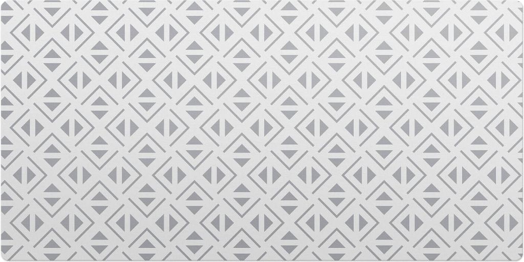 Geometrisches Muster– Schreibtischunterlage – Schreibtisch Tischunterlage – 120x60 cm – Unterlage Groß Schreibtischmatte