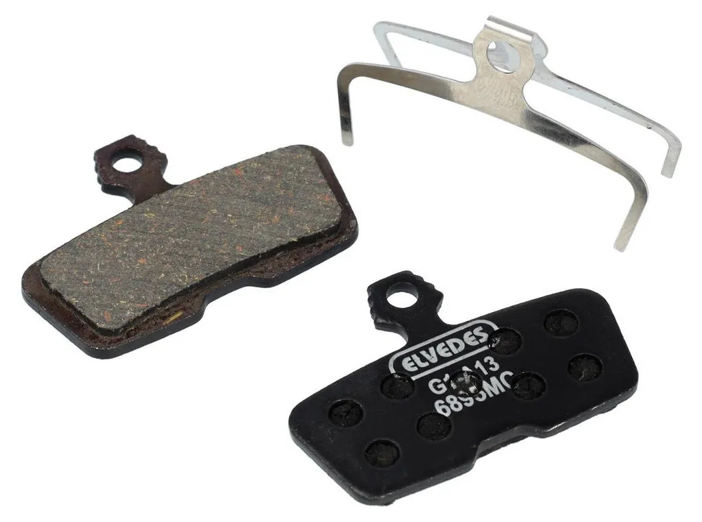 Plaquettes Frein VTT Descente Elvedes CD Carbone pour Avid Code 2011
