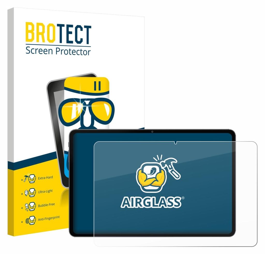BROTECT Schutzglas für Alldocube iPlay 70 Pad Pro Schutzfolie Panzer Folie Glas Display Schutz klar