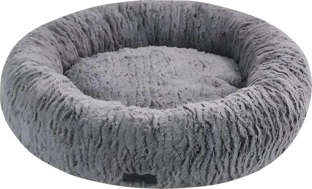 Couchage Chien Panier Rond Moelleux Nobby NOVA Gris Anthracite 100cm