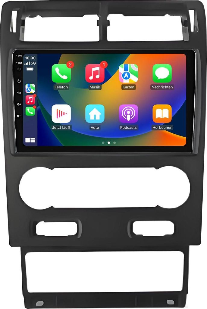 Android Autoradio 9 Zoll 64GB für Ford Mondeo 3 2004-2007 CarPlay Android Auto Navi Bluetooth DAB+ Rückfahrkamera