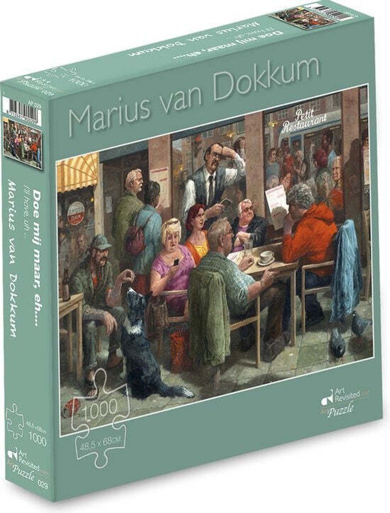 Art Revisited Gib mir einfach, äh... - Marius van Dokkum (1000)