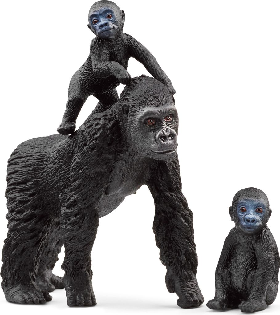 Schleich Wild Life Flachland Gorilla Familie  42601 Produktbild 