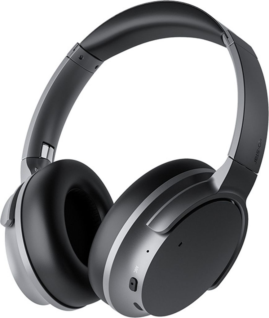 KO-STAR NB-1092 kopfmontiertes Bluetooth-Headset mit Geräuschreduzierung, drei Modi (ANC-Geräuschreduzierung + Transparenz + Normal), silbergrau
