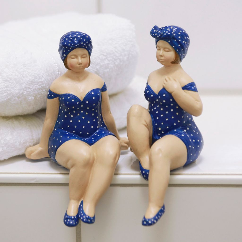Figur Becky, 2er Set, blau, 10, 13 cm Produktbild 