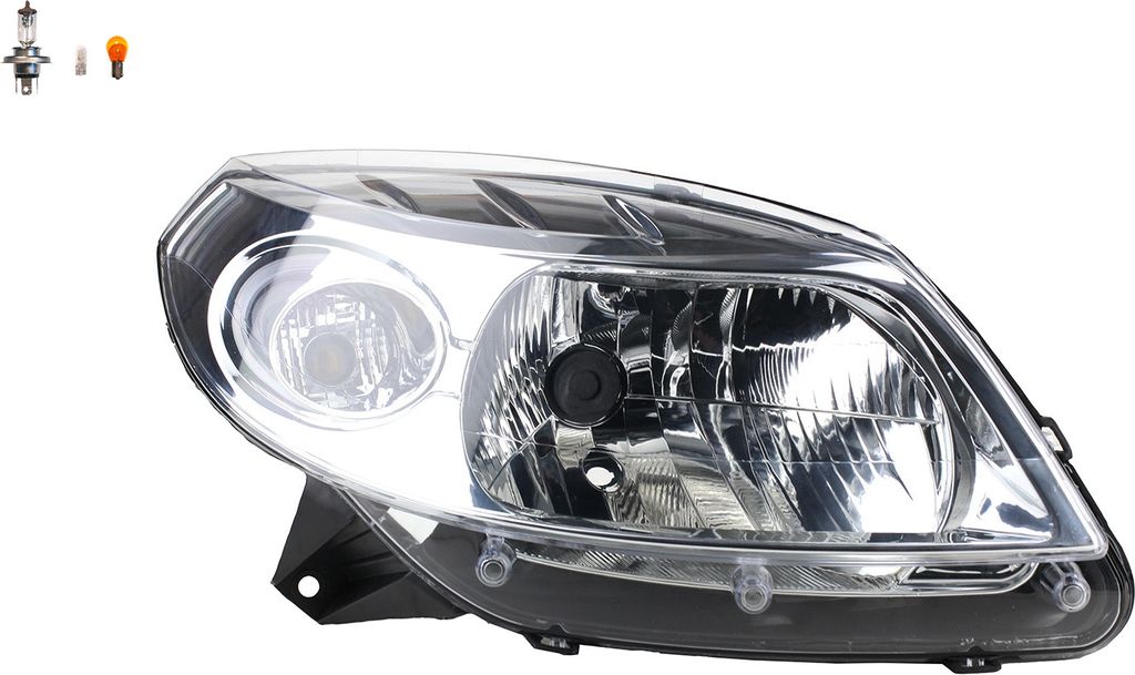 Johns, Scheinwerfer Halogen Front passend für Dacia Sandero 06/ 08- Rechts Leuchtmittel 8200733877 8200526417