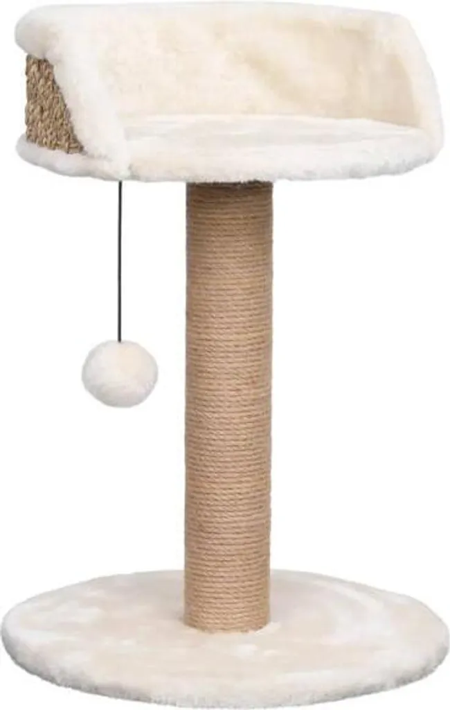 Arbre à chat 49 cm jonc de mer résistant avec plateforme douillette - 12