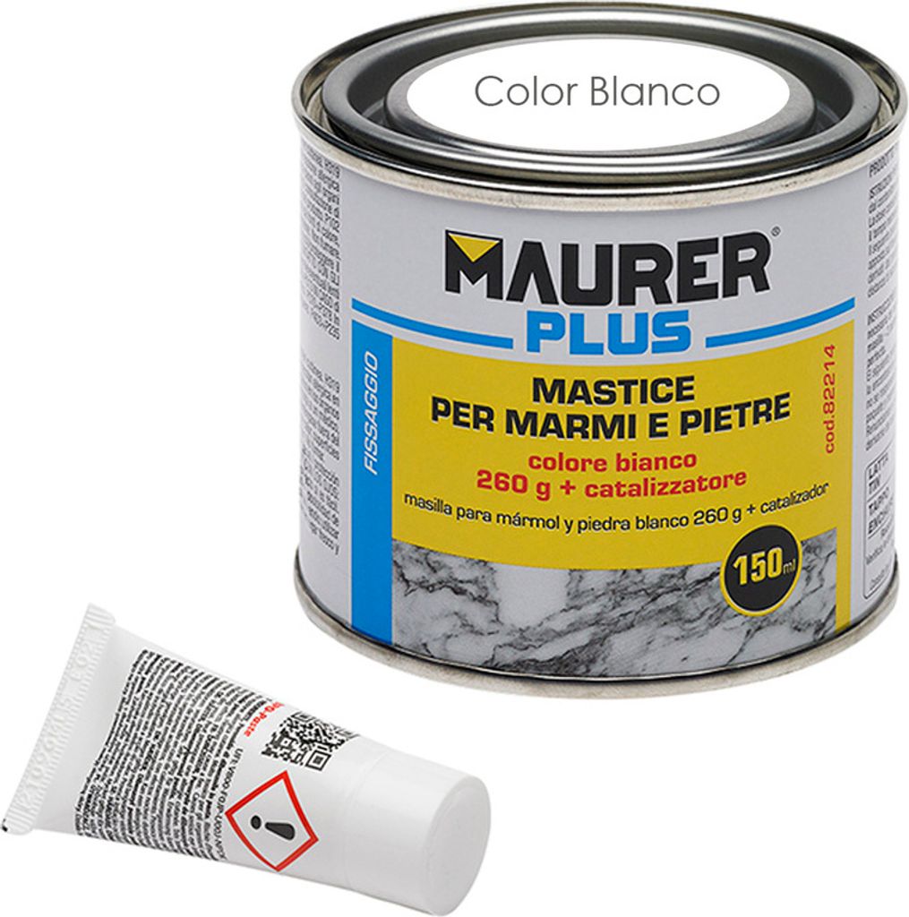 MAURER Marmor-/Steinspachtel 150 ml. Farbe weiß Produktbild 