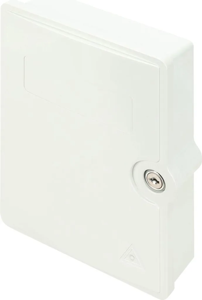 Coffret de terminaison optique FTTH 12 fibres OS2 avec raccord LC/PC