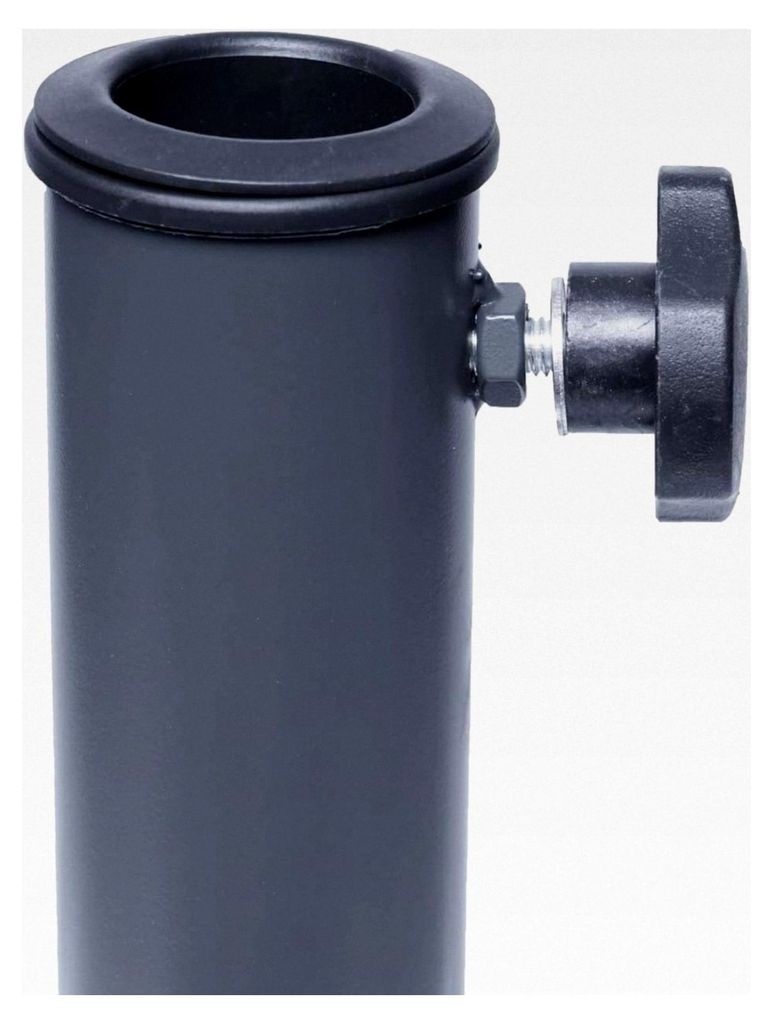 Ständer für Bodenhülse, Schirmständer für Bodenanker/-Platte/-Montage, Metall Ø 38-48mm