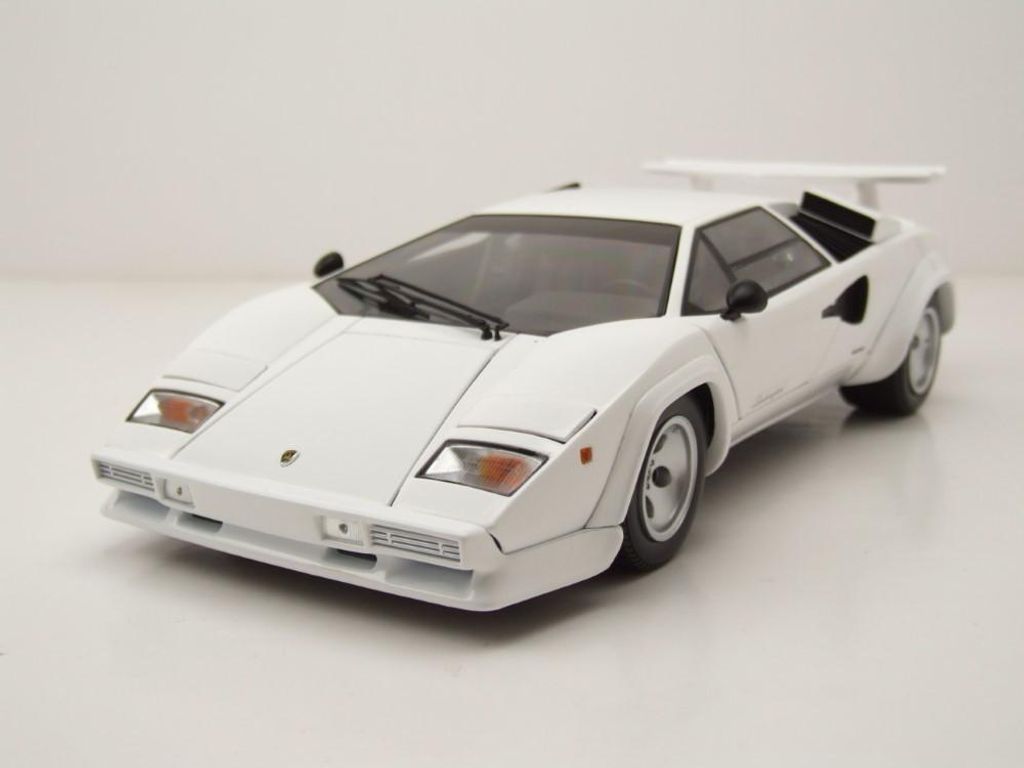 Kyosho 08320WFL Lamborghini Countach LP 400 S weiß 1:18 Produktbild 