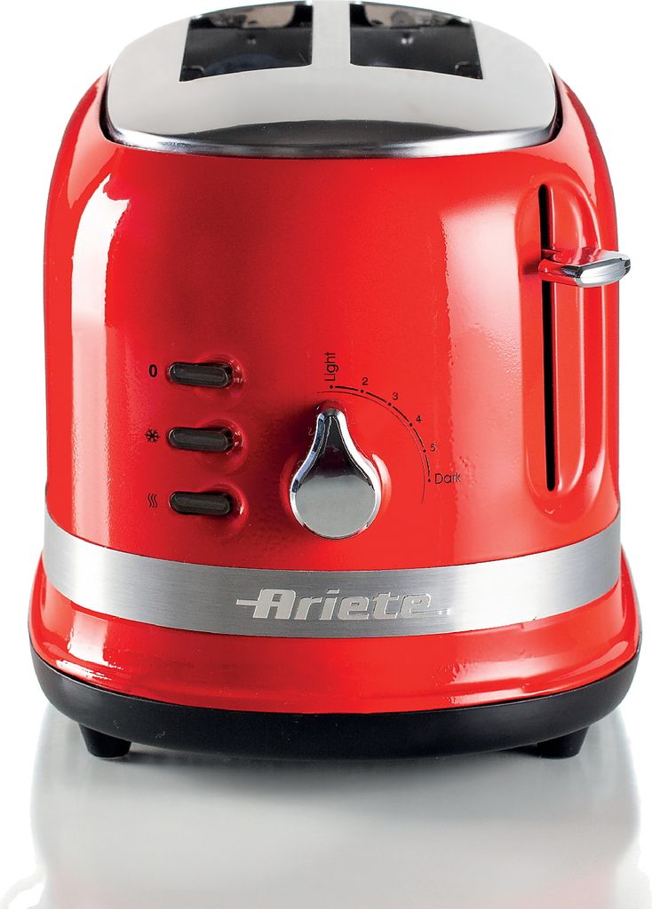 Ariete 0149, 2 krajcov, Červená, Nerezová oceľ, 1,7 L, 190 Obrázok produktu 